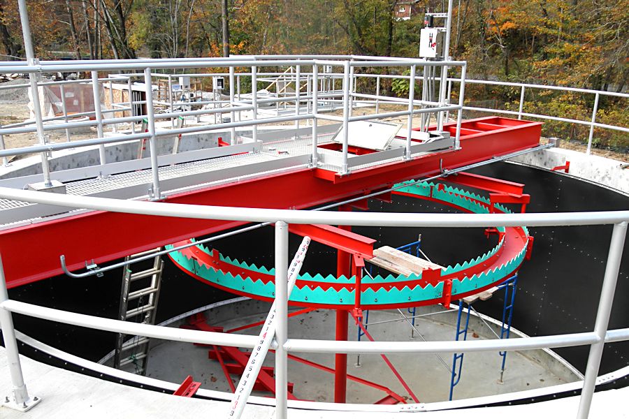 Bridge Supported Clarifiers Envirodyne Systems Inc